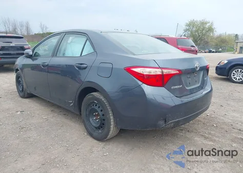 2017 Toyota Corolla Le z USA, uszkodzony, nr VIN 2T1BURHE8HC868315